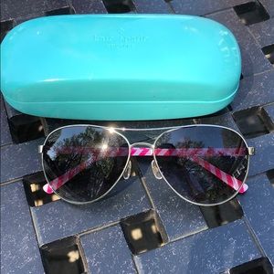 Kate Spade Blossom Sunglasses & Case
